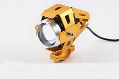 Motorcycle LED headlights flashing lights