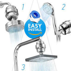 17-layer Shower Filter Active Health Shower Head