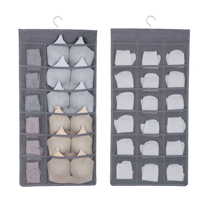 Creative And Simple Non-woven Double-sided Hanging Bag Storage
