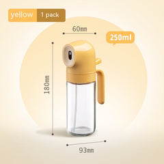 Glass Spray Oil Bottle Jar Anti-leakage Air Fryer