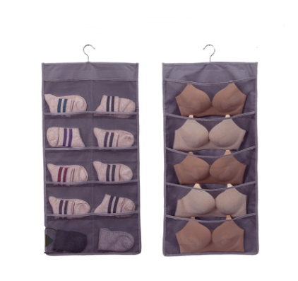 Creative And Simple Non-woven Double-sided Hanging Bag Storage
