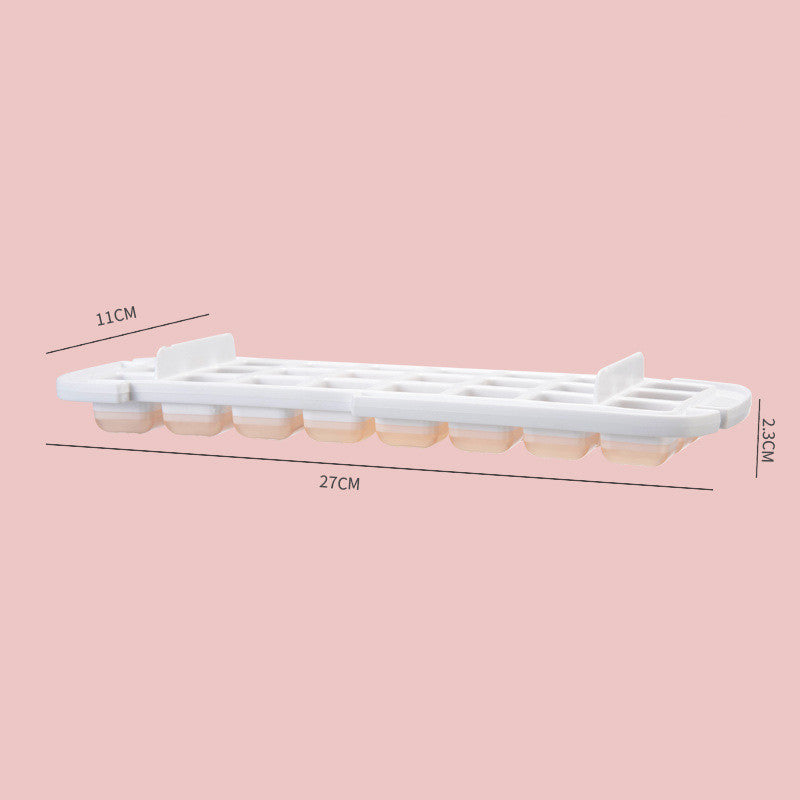 Ice Cube Tray With Storage Box Quick Demould Ice Cube Moulds Lazy Ice Maker For Cocktail Whiskey Bar Kithcen Tools Accessories